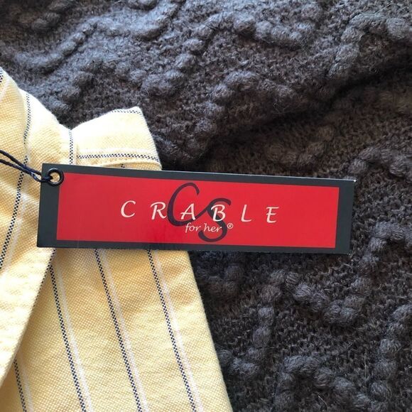 Yellow Crable long sleeve button up - Picture 5 of 10